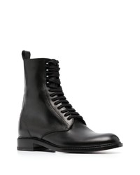 Saint Laurent Lace Up 35mm Leather Boots