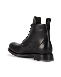 Rick Owens Lace Up Ankle Boots