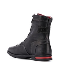 Diesel Lace Up Ankle Boots
