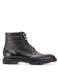 John Lobb Lace Up Ankle Boots