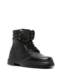 Calvin Klein Lace Up Leather Ankle Boots