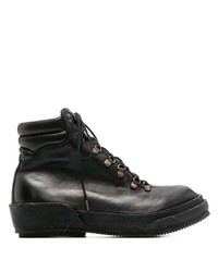 Guidi Lace Up Leather Ankle Boots