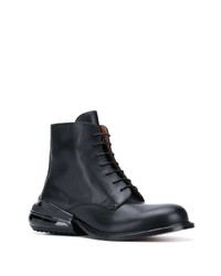 Maison Margiela Lace Up Leather Boots