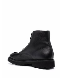 Doucal's Lace Up Leather Boots