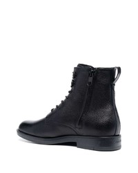 Calvin Klein Lace Up Leather Boots