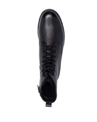 Calvin Klein Lace Up Leather Boots