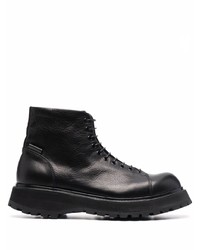 Premiata Lace Up Leather Boots