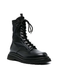 DSQUARED2 Lace Up Leather Combat Boots