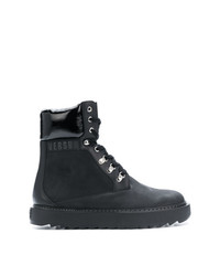 Versus Lace Up Military Boots