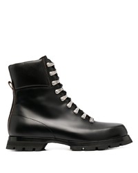 Jil Sander Leather Ankle Boots