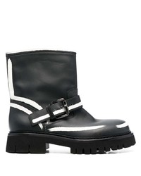 Moschino Leather Ankle Boots