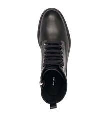 Amiri Leather Lace Up Boots
