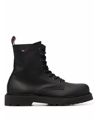 Tommy Jeans Leather Lace Up Boots