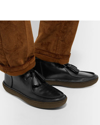 Prada Leather Tasselled Boots