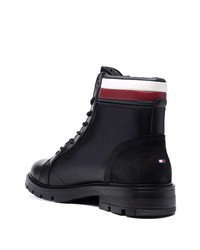 Tommy Hilfiger Logo Lace Up Boots