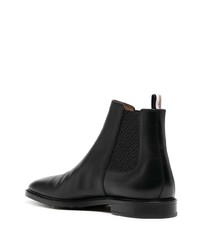 BOSS Logo Pull Tab Ankle Boots
