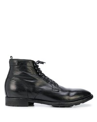 Officine Creative Low Heel Ankle Boots