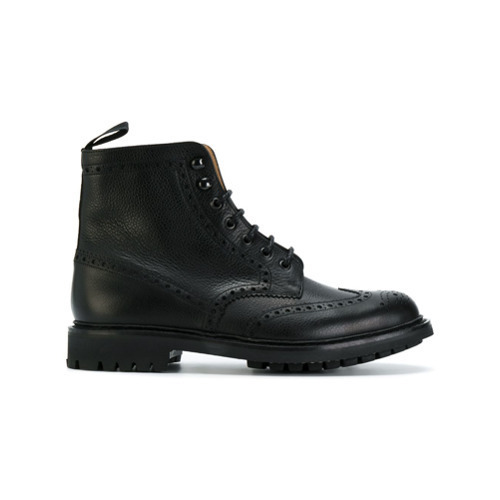 Fashion church's combat boots