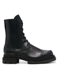 JORDAN LUCA Ozzy Leather Lace Up Boots