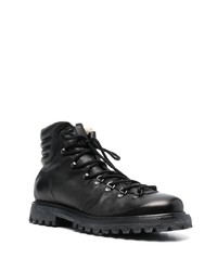 Premiata Padded Ankle Lace Up Boots