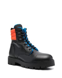 Tommy Jeans Padded Detail Lace Up Boots