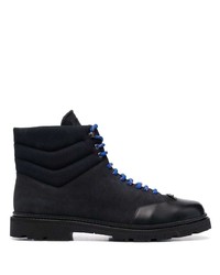 Bally Padded Lace Up Leather Boots