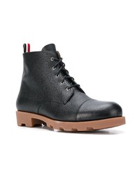 Thom Browne Panama Rubber Leather Derby Boot
