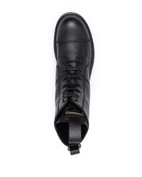 Dolce & Gabbana Panelled Combat Boots