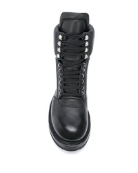 Rick Owens Perforated Military Boots