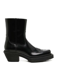 Vetements Polished Finish Ankle Boots