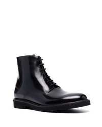 Fratelli Rossetti Polished Leather Lace Up Boots