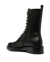 Ann Demeulemeester Polished Military Boots