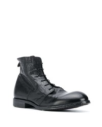 Moma Punto Lace Up Ankle Boots