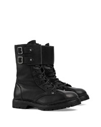 Gucci Round Toe Leather Boots