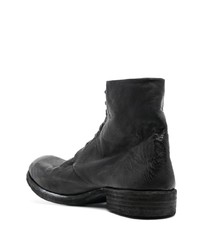 A Diciannoveventitre Round Toe Leather Boots