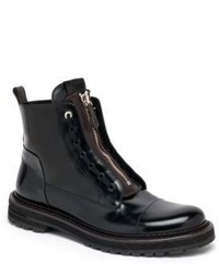 Fendi Seleria Leather Ankle Boots