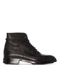 John Lobb Sky Grained Lace Up Boots