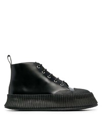 Jil Sander Sneaker Style Leather Boots