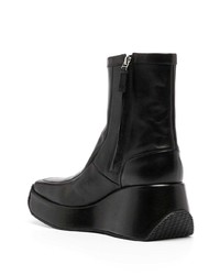 Raf Simons Square Toe Ankle Boots