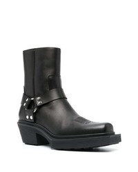 VTMNTS Square Toe Leather Boots