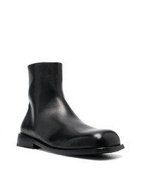 Marsèll Square Toe Leather Boots
