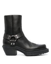 VTMNTS Square Toe Leather Boots