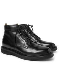 Officine Creative Stanford Burnished Leather Boots