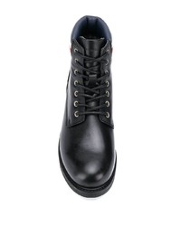 Tommy Hilfiger Stripe Detail Lace Up Boots