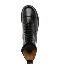 Toga Virilis Stud Embellished Platform Leather Boots