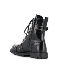 Christian Pellizzari Studded D Ankle Boots