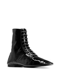 Saint Laurent Tadzio Lace Up Ankle Boots