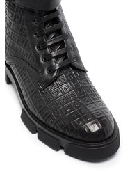 Givenchy Terra Embossed Combat Boots
