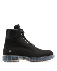 Philipp Plein The Hunter Lace Up Ankle Boots