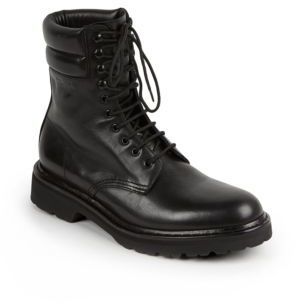 Saint Laurent Trekker 25 Leather Lace Up Boots, $895 | Saks Fifth